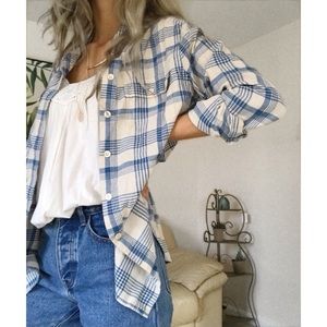 J. Crew Plaid Button Down